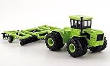 Case Steiger Panther II ST-310 with disc harrow, green, Model Car, Ready-made, ERTL 1:64