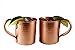 Alchemade 100% Pure Hammered Copper Mug Set - Set of 2 14 Oz Cups For Moscow Mules, Cocktails, Or Your Favorite Beverage - Keeps Drinks Colder, Longer