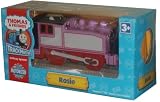 Trackmaster Railway System - Thomas and Friends Motorized Road and Rail Battery Powered Tank Engine : Rosie the Light Purple and Grey Engine Plus 1 Straight Track