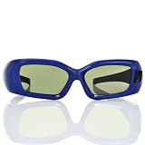 Hi-Shock New Wireless Bluetooth Blue 3D Active Shutter TV Glasses for 3D TVs Samsung 3D bluetooth TVs