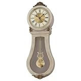 Seiko Antique Finish Wood Case Wall w/Pendulum Clock - QXM272BLH