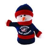 9" NHL Columbus Blue Jackets Plush Animated Musical Snowman Stuffed Animal