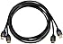 AmazonBasics High-Speed HDMI Cable 2-Pack - 6.5 Feet (2 Meters) Supports Ethernet, 3D, 4K and Audio Return