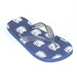 Connecticut Huskies Printed Flip Flops