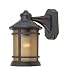 Hanover Cast Wall Lantern with Motion Detector in Mediterranean Patina