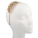 LUX ACCESSORIES Ornate Filigree Flower Headband