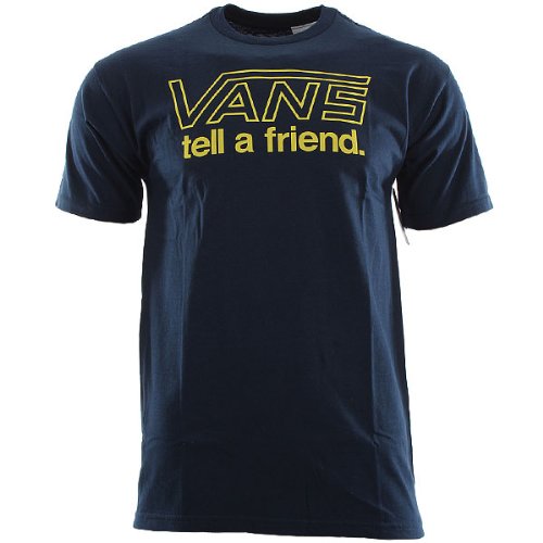 Vans Herren T-Shirt Tell A Friend, navy, L, VOC2NVY Preisvergleich