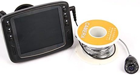 Lontano 720P 1MP 8 IR LED HD 1000TVL 3.5'' Color LCD Monitor Underwater Ice Video Fishing Camera System 15m Cable Visual Fish Finder