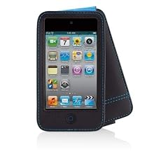Belkin Verve Leder-Schutzh�lle f�r Apple iPod Touch 4G/5G schwarz/ blau