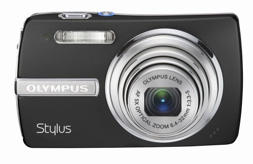 Olympus Stylus 840 8.0MP Digital Camera with 5x Optical Dual Image Stabilized Zoom (Black)