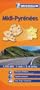 Michelin Midi-Pyrenees 525 Regional France