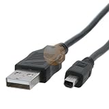 Kodak U-4 Compatible USB Data Cable w/ Ferrite, Black