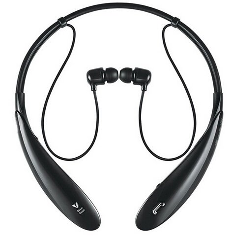 Bluetooth Headset Wireless Music Headphone MAN FROG Neckband Hands-free Headset for Smartphone, Apple iPhone, Google Android Phone Samsung, Wireless Stereo Headphone