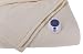 Soft Heat Luxury Micro-Fleece Low-Voltage Electric Heated Twin Size Blanket, Natural