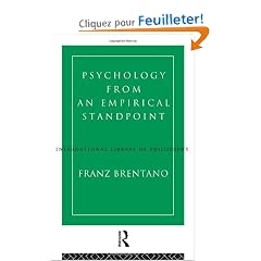 Psychology from an Empirical Standpoint