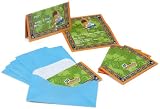 Playwell - D�coration - 6 cartes d'invitation et enveloppes Go Diego