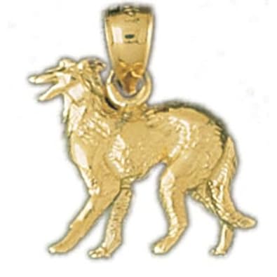 Cheap Girls Jewelry Dazzlers Solid 14k Gold 3D Borzoi Russian Wolfhound Dog Charm Pendant Available in three colors from jewelsberry (weights: 3.4 grams only) For Sale Cheap Girls Jewelry Dazzlers Solid 14k Gold 3D Borzoi Russian Wolfhound Dog Charm Pendant Available in three colors from jewelsberry (weights: 3.4 grams only) For Sale