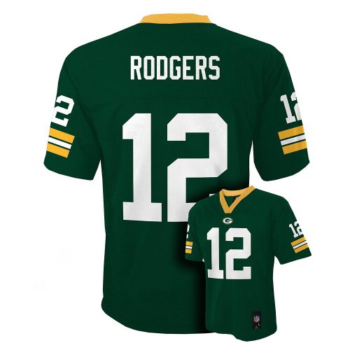 Aaron Rodgers Green Bay Packers Green NFL Toddler 2016-17 Season Mid-tier Jersey