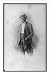 Historic Print (L): [Christian A. Fleetwood, three-quarters portrait, standing, in straw hat, facing slightl