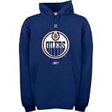 Edmonton Oilers Primary Logo Hooded Fleece Sweatshirt