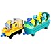 Learning Curve Chuggington Training Cars Wobbler Car and Leaf Blower Diecast Engine Pack (2 Pack)
