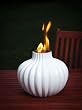 White Porcelain Fireside Firepot White Porcelain Fireside Firepot