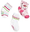 Robeez Baby-Girls Newborn 3 Pocket Monster Sock