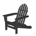 Poly-Wood Adirondack Chair - Black