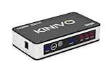 Kinivo 301BN Premium 3 port High speed HDMI switch with IR wireless remote and AC Power adapter - supports 3D, 1080p