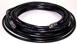 New 25' Quad Shield Coax Cable For Satellite & CATV