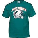 Reebok Miami Dolphins Kids 4-7 Big Helmet T-Shirt
