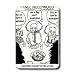 Londons Times Funny Science Cartoons - Einsteins Theory Of Relatives - Light Switch Covers - single toggle switch