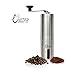 United Green Manual Coffee Grinder with Ceramic Burr, Portable Coffee Mill, Aeropress Compatible, Stainless Steel