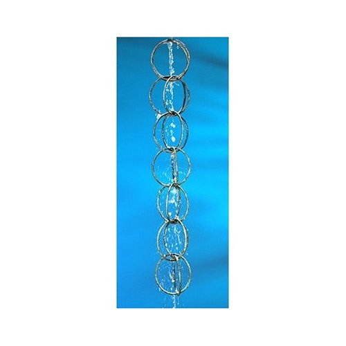 Good Directions Double Outdoor Link Rain Catcher Chain-Antique Finish