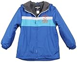 OshKosh Boys Toddlers Fleece Lined Trench Spring Jacket with Hood - Blue(Size 3T)