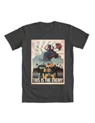 Apparel: This Is The Enemy Marvel Villians T-shirt (Medium, Grey)