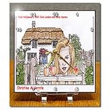 Christina Apple-Gate - 6x6 Desk Clock