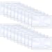 HESTYA 20 Pcs 3X Fresnel Lens Bulk Credit Card Magnifier Pocket Size Wallet Magnifier Lenses Card Thin Portable Lenses for Jewelry Loupe Reading or Fire Starter