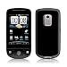 Solid State Black Design Protective Skin Decal Sticker for HTC Hero (Sprint) Cell Phone