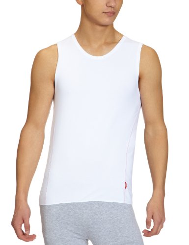 Huber Herren Unterhemd 2431 / Active Cool Athleticshirt, Gr. 6, Wei&szlig; (WEISS 0509) Preisvergleich
