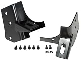 1997-2006 Jeep Wrangler Black Light Windshield Hinge Brackets