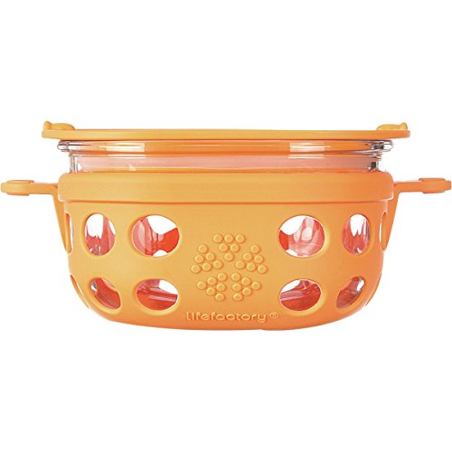 Lifefactory 1Cup BPAFree Glass Food Storage & Bakeware with