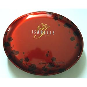 ISABELLE ASSORTED COOKIES Tin Box Net Weight 15.87 OZ (450 g) by ISABELLE Cookies