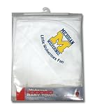 Michigan Wolverines Hooded Baby Towel (White)
