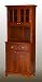 Home Styles Cottage Oak Server with Cottage Oak Top &amp; Hutch 29.25x16x72-in..