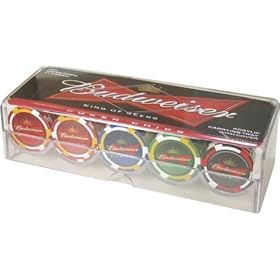 Winmau Budweiser Bowtie 100 Chip Acrylic Set