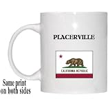 US State Flag - PLACERVILLE, California (CA)  Mug