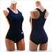 ■子供/ジュニア/女子■4010NV■競泳ワンピース水着■M/L