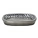 Zenna Home India Ink Altair Soap Dish, Pewter