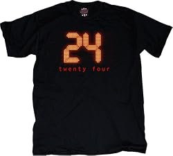 24 Twenty Four season Kiefer Sutherland T-shirt Black